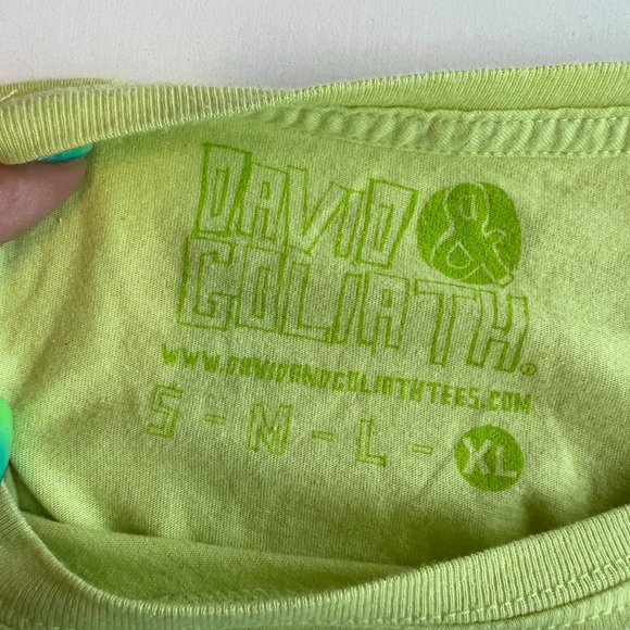 David & Goliath Special Earth T-shirt Sz XL - Picture 2 of 5